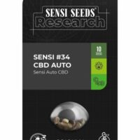 Sensi #34 CBD Auto Feminised Seeds (Sensi Auto CBD) - 10